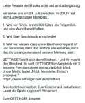 [Lokal Ludwigsburg] Oettinger Pils Blindtest am 29.07. ab 16 Uhr