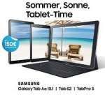Samsung Tab ab 16.08. bis zu 150 Euro Sommerprämie (cashback)