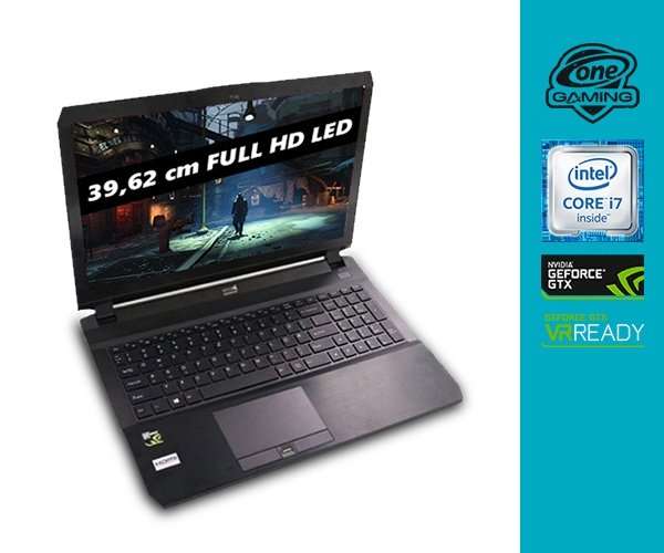 ONE GAMING K56-6M Laptop i7-6700HQ, GTX 1060 6GB, 1TB, 8GB DDR4 RAM
