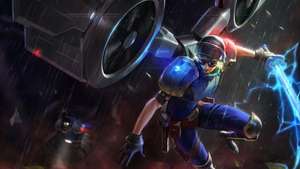 League of Legends Riot Kayle Skin for free