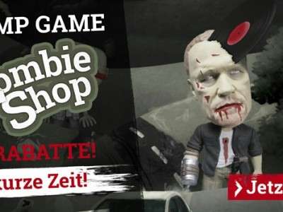 Zombie-Apokalypse Emp: Zombies abknallen und satte Rabatte auf das Sortiment bekommen