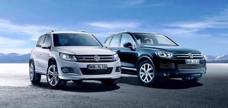VW PrivatLeasing Sonderaktion 0,13% Jahreswagen Touareg Tiguan Touran