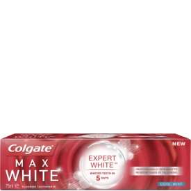Colgate Zahncreme Max White Expert 75ml für 1,99€ + Versand 3,95 €, kostenloser Versand möglich