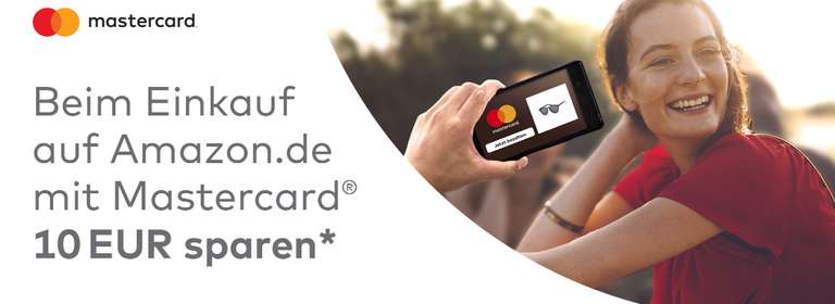10 EUR Amazon Gutschein kostenlos für Mastercard Kunden