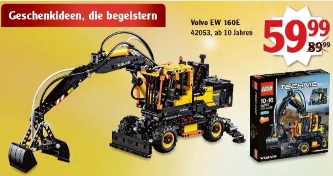 [Globus] Bundesweit - Lego Technic 42053 Volvo EW 160E