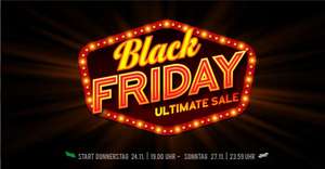[Trends-Sport] Black Friday Weekend Sale - 40% auf Schuhe und Kleidung, 35% auf Tennisschläger und 20% auf Winterware