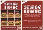 BurgerKing - 5 Burger für 9 Euro ab 19:00 Uhr in Dresden