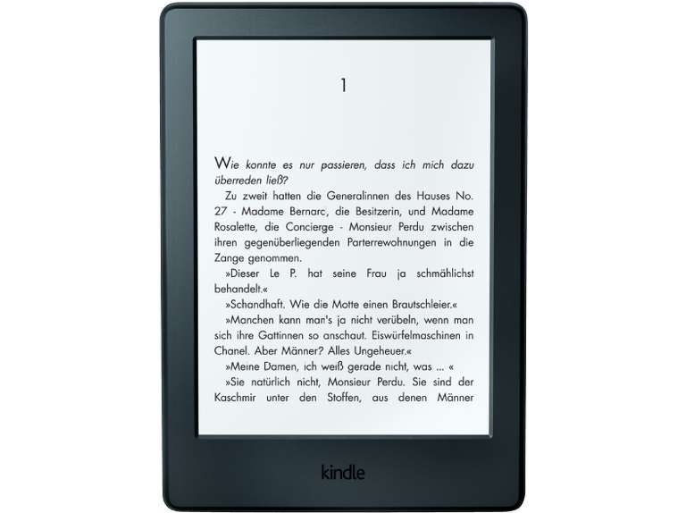 Kindle eReader (Der neue Kindle 6 Zoll Touchscreen) für 49,99 € bei Saturn Online