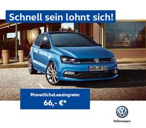 Der VW Polo im Geschäftskundenleasing ab 66,- € monatlich - 10T km p.a. - 24M Laufzeit - 666€ Anzahlung