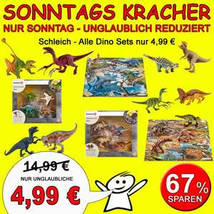 Spar-Toys.de ? schon ab heute ? Familienspiele ab 3€ ? Schleich Dinosaurier Sets 4,99€ statt ca. 14,99 ? Ayumi Plüschtier 20cm 6€
