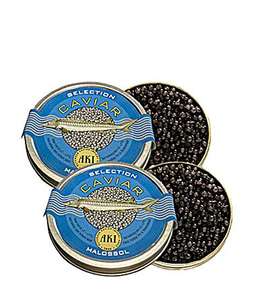 Aki Caviar Selection Malossol 1+1 Set. 50g Dose GRATIS inkl. Versand