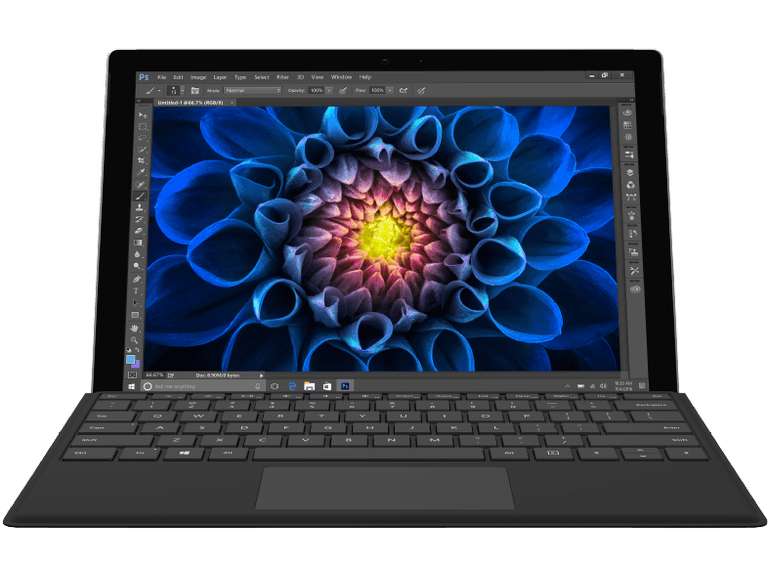 Microsoft Surface Pro 4 M3 + Type Cover schwarz + Office 365 1J, effektiv 574€ durch Payback und MM Gutscheine
