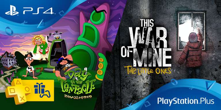 PS+ im Januar [PSN]: u.a. Day of the Tentacle: Remastered & This War of Mine: The Little Ones (PS4)