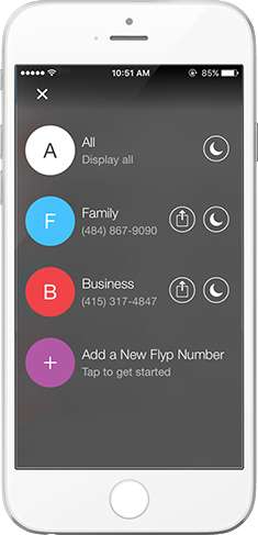Flyp: Gratis US-Telefonnummer, Telefonate und SMS via App [Android, iOS]