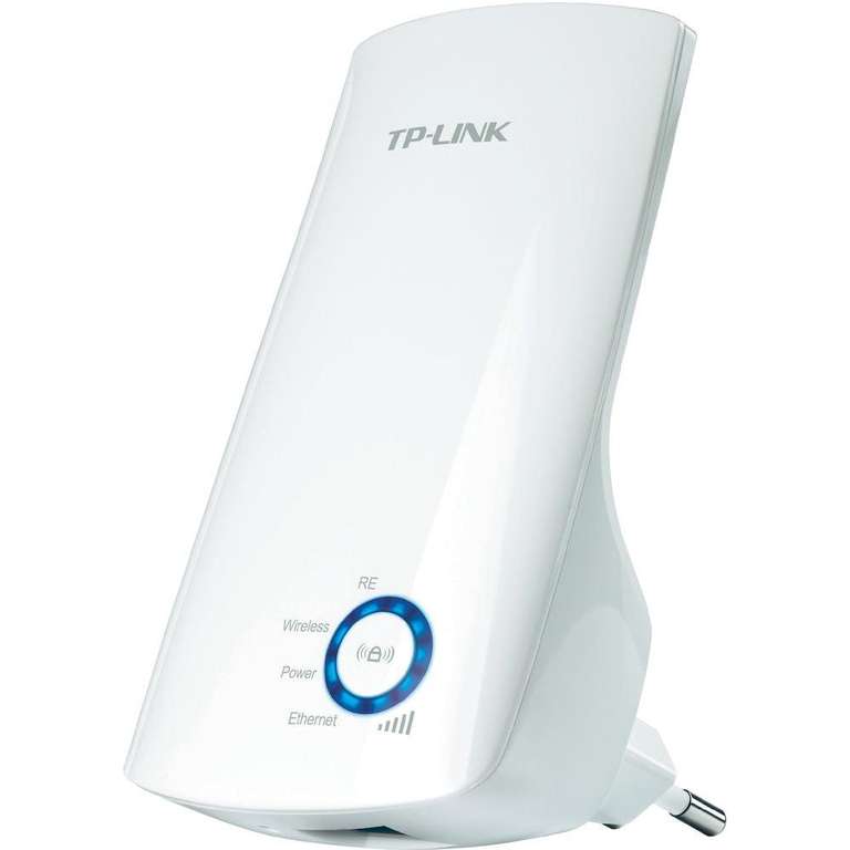 TP-Link TL-WA850RE Wlan Repeater (300 Mbit/s, App Steuerung, 1 Port, WPS, LED abschaltbar, kompatibel mit allen WLan Geräten) für 16€ (Amazon + Conrad)