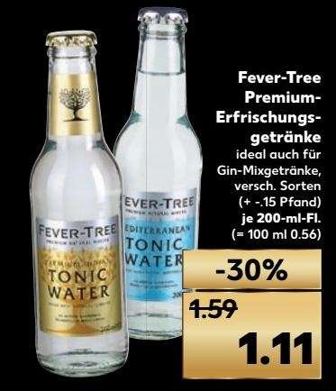 [Kaufland] Fever Tree 0,2l versch. Sorten (u.a. Tonic Water)