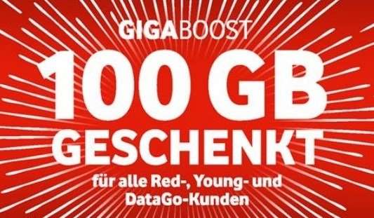 100GB Datenvolumen für Vodafone Vertragskunden (1 Monat & einmalig) *UPDATE*
