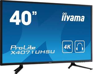 iiyama Prolite X4071UHSU-B1 Monitor (39,5'' UHD MVA matt, 350cd/?m², 5.000:1, 4ms, HDMI 2.0 + DP, USB 3.0, VESA) für 465€ [Surffact]