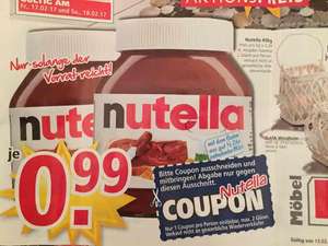 [Lokal Möbel Kempf] 450g Nutella für 0,99 €