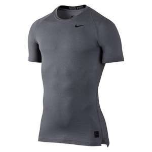 2 xNike Pro Compression T-Shirt Tennis Herren Compression T-Shirt Unterwäsche
