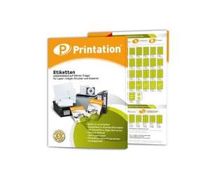 printation.de - Universal-Etiketten mit 50% Nachlass und versandkostenfrei