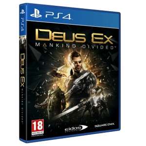 Deus Ex: Mankind Divided - Day One Edition (Xbox One & PS4 AT) für 14,84€ inkl. VSK oder Deus Ex: Mankind Divided - Day One Steelbook Edition (Xbox One & PS4 AT) für 15,83€ inkl. VSK (Games2Game)