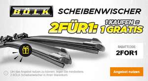 Bölk Scheibenwischer 2 für 1 zzgl. VSK