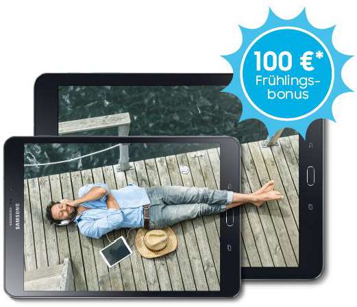 100 € Cashback auf das Samsung Galaxy Tab S2 ab dem 03.05.