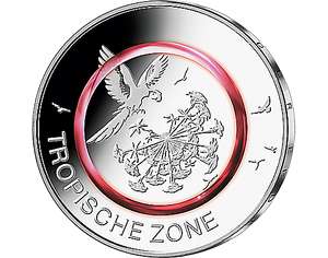 5-Euro-Münze tropische Zone zum halben Marktpreis