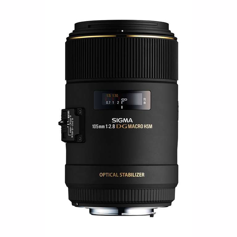 [WHD Amazon UK] Sigma 105mm F2.8 EX DG OS HSM Objektiv Makro für Canon 249€ statt 389 UVP 899