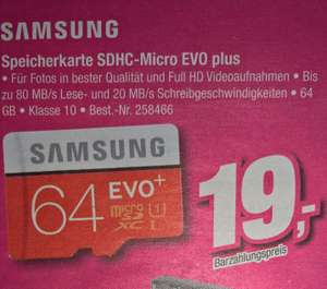 LOKAL Telepoint - 64gb Samsung Micro SDHC EVO plus