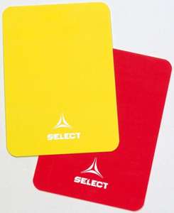 Schiedsrichter-Karten rot & gelb für 1,95€ inkl. Versand [Sportbedarf.de]