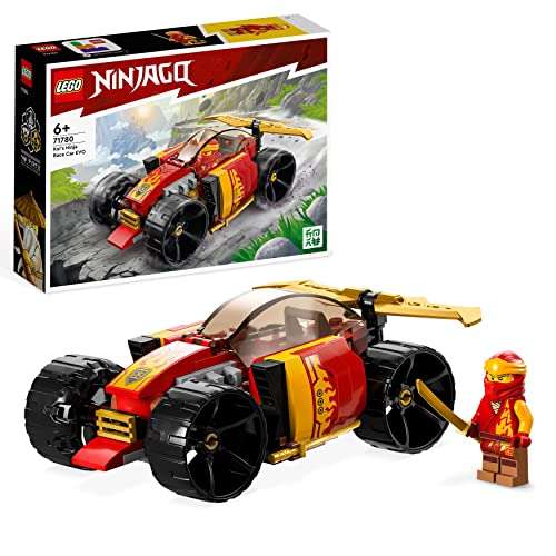Lego 71780 NINJAGO Kais Ninja-Rennwagen EVO 2in1 Rennwagen Spielzeug zu Geländewagen-Fahrzeug (Prime)
