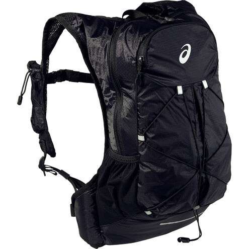 Asics Lightweight Running Backpack 10L Unisex Rucksack in schwarz fürs Laufen [Galeria Kundenkarte]