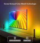 Govee DreamView T1 Pro TV-Hintergrundbeleuchtung mit Kamera & Flow Plus Lightbar (für 55-65", RGBIC-LEDs, WLAN, Bluetooth, App, Alexa)