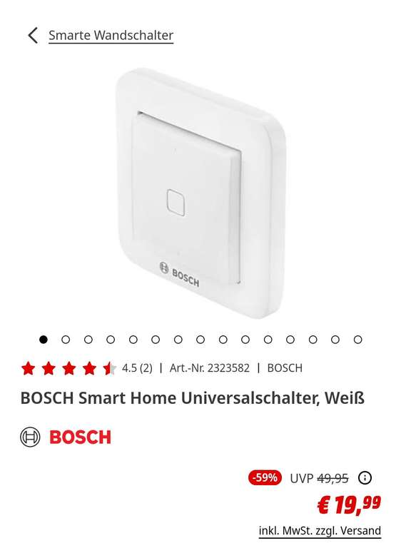 Bosch smart Home Universalschalter