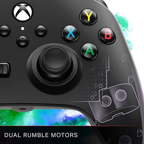 [Prime] PowerA Nano Controller (Xbox) | kompakte Größe | Rumble | 2 programmierbare Tasten | USB-C | offiziell lizensiert | schwarz / lila