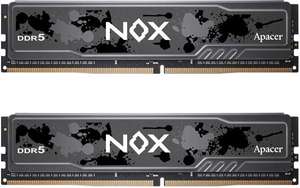 Apacer NOX DDR5-5200 DIMM Kit 32GB (2x 16GB, CL38-38-38-84, Heatspreader, 3J Garantie)