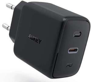 Aukey Omnia PA-B2 USB-C-Ladegerät (bis 61W, GaN-Technologie, 45x45x30mm)