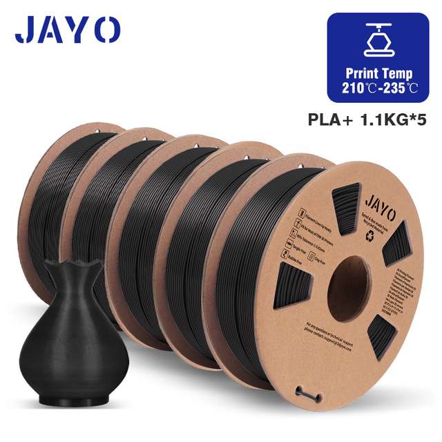 Jayo PLA+ 5,5kg in SCHWARZ für 51,60€ - bis zu 8,87€ je KG