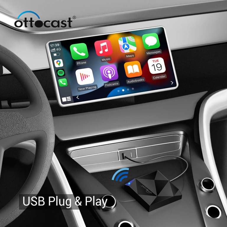Ottocast U2-AIR Wireless CarPlay-Adapter