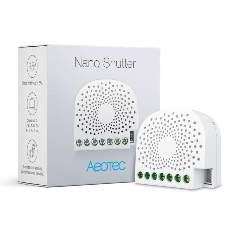 Aeotec z-wave nano shutter Rolladenschalter zw141