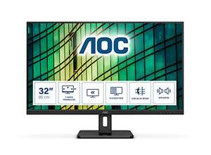 [Amazon/NBB] AOC U32E2N - 32 Zoll UHD Monitor (3840x2160, 60 Hz, HDMI 2.0, DisplayPort) schwarz