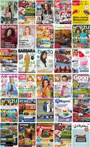 53 Zeitschriftenabos zur Black Week beim Post Leserservice: Hörzu, TV Digital XXL, GartenFlora, Brigitte, Tourenfahrer, Gong, emotion