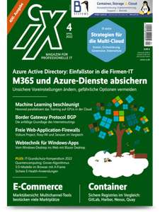 iX Magazin 3 Ausgaben (Print/ digital) + Heft “Kompakt Modernes Rechenzentrum” + 10€ Amazon-Gutschein oder Raspberry Pi Zero WH für 19,35 €