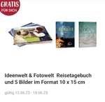 Rossmann Reisetagebuch kaufen und 5 Bilder 10x15 gratis