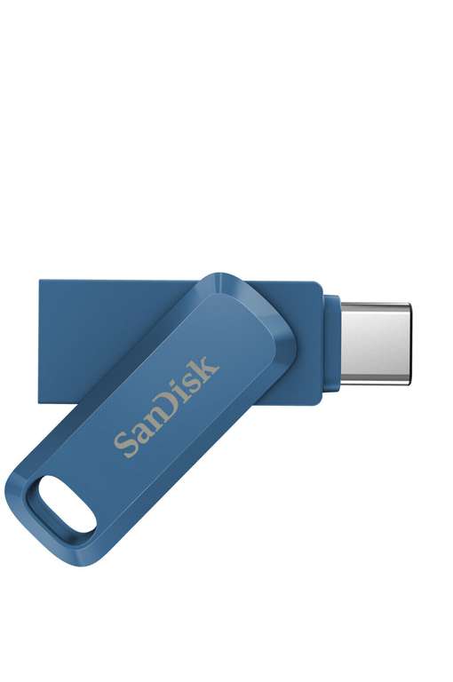 [eBay] SanDisk Ultra Dual Drive Go, 256 GB, blau, 2-in-1 Speicher (150 MB/s, USB Type-C und USB Type-A-Stecker (Click & Collect)