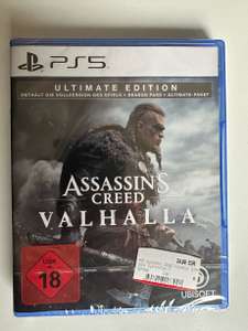Assassin‘s Creed Valhalla Ultimate Edition PS5 (vermutlich nur bei Media Markt Hückelhoven Lokal)