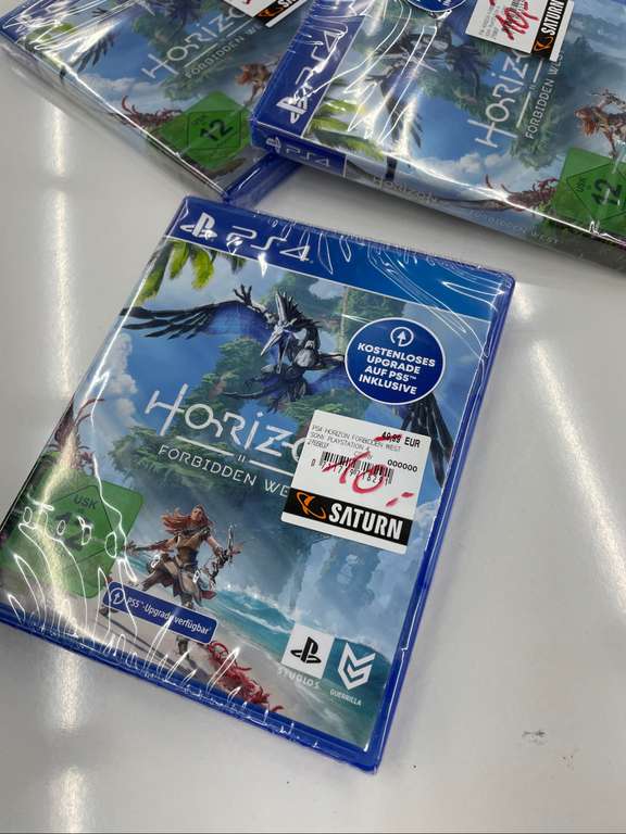 [Lokal Neckarsulm] Horizon Forbidden West PS4 - Kostenloses PS5 Upgrade
