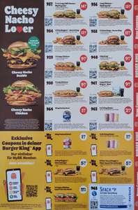 Burger King Coupons gültig bis 15.09.2023